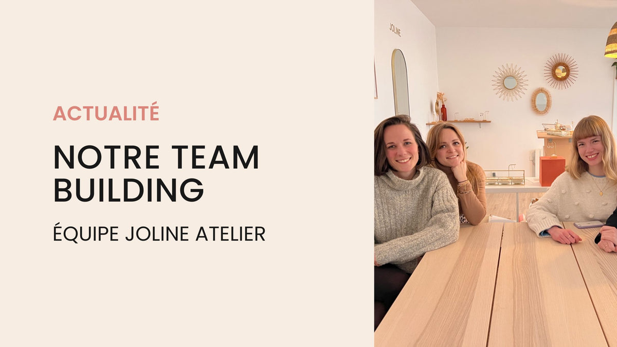 Photo de notre team building chez Joline